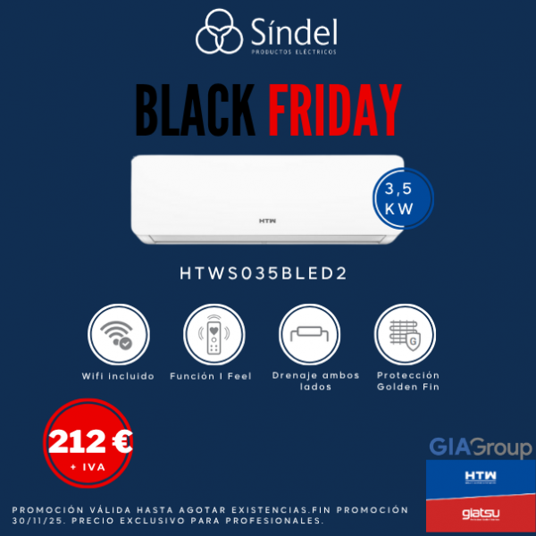 ¡BLACK FRIDAY EN CLIMATIZACIÓN!