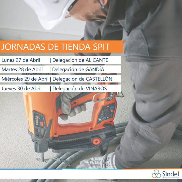 JORNADAS DE MOSTRADOR SPIT EN NUESTRAS DELEGACIONES